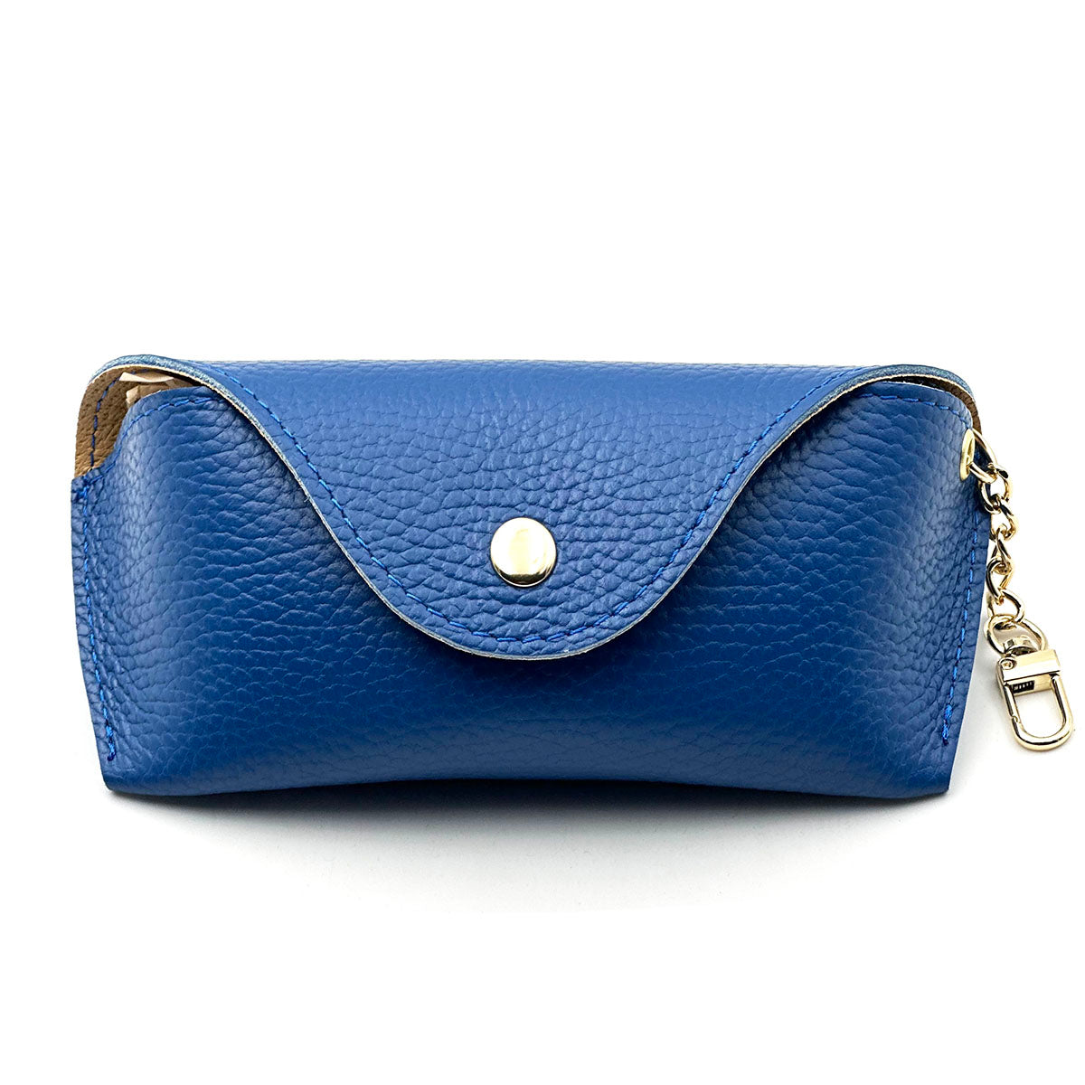 Lisetta Clip-On Leather Eyewear Case - Made In Italy