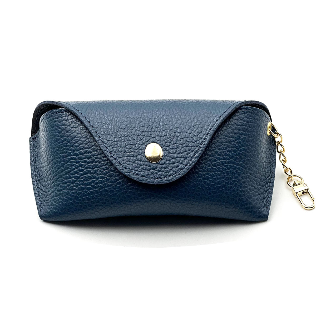 Lisetta Clip-On Leather Eyewear Case - Made In Italy