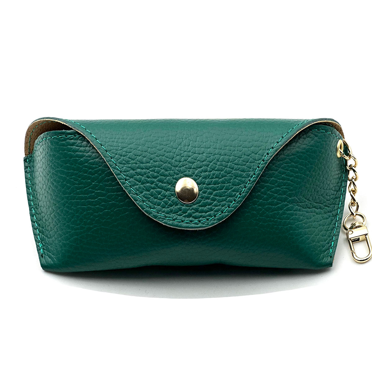 Lisetta Clip-On Leather Eyewear Case - Made In Italy