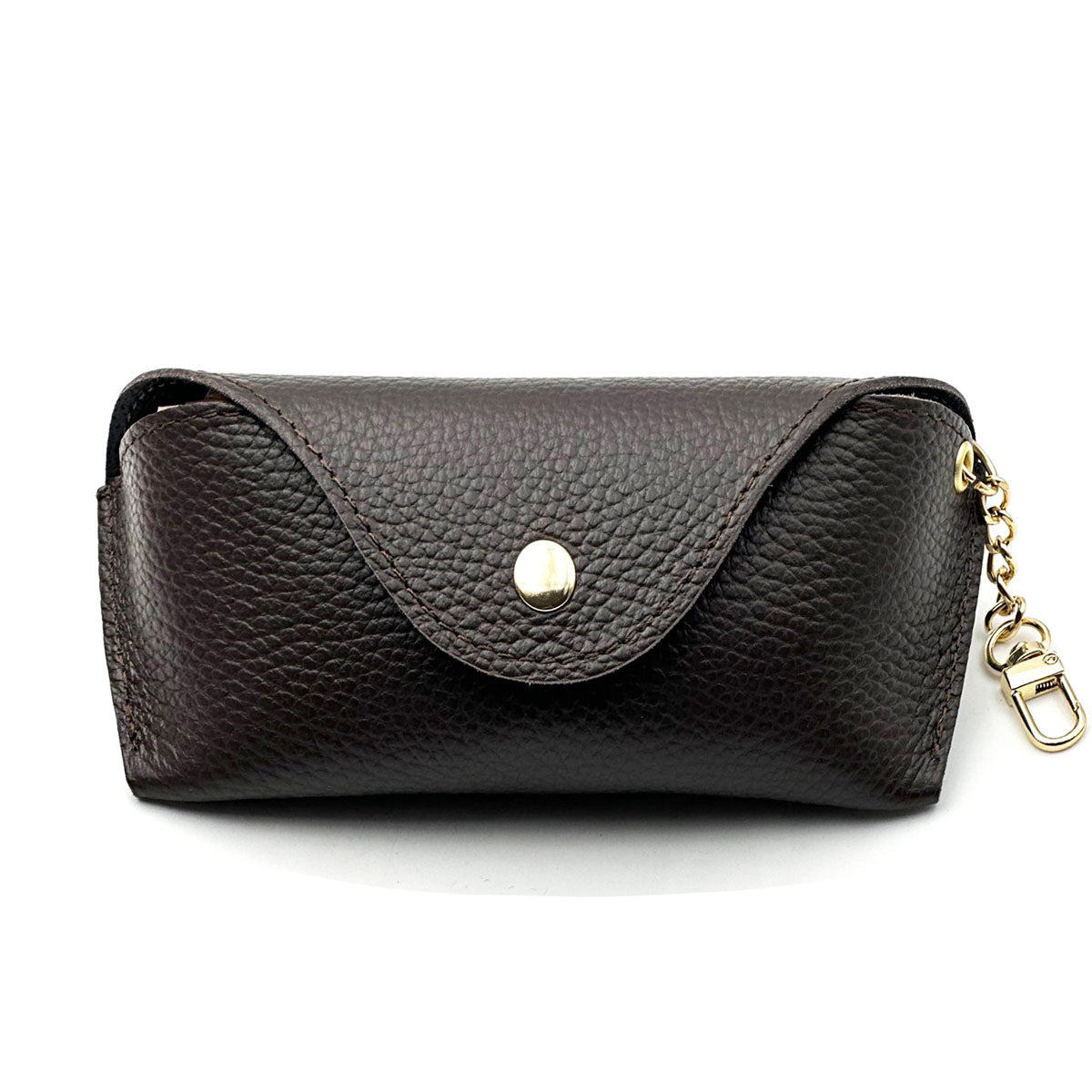 Lisetta Clip-On Leather Eyewear Case - Made In Italy