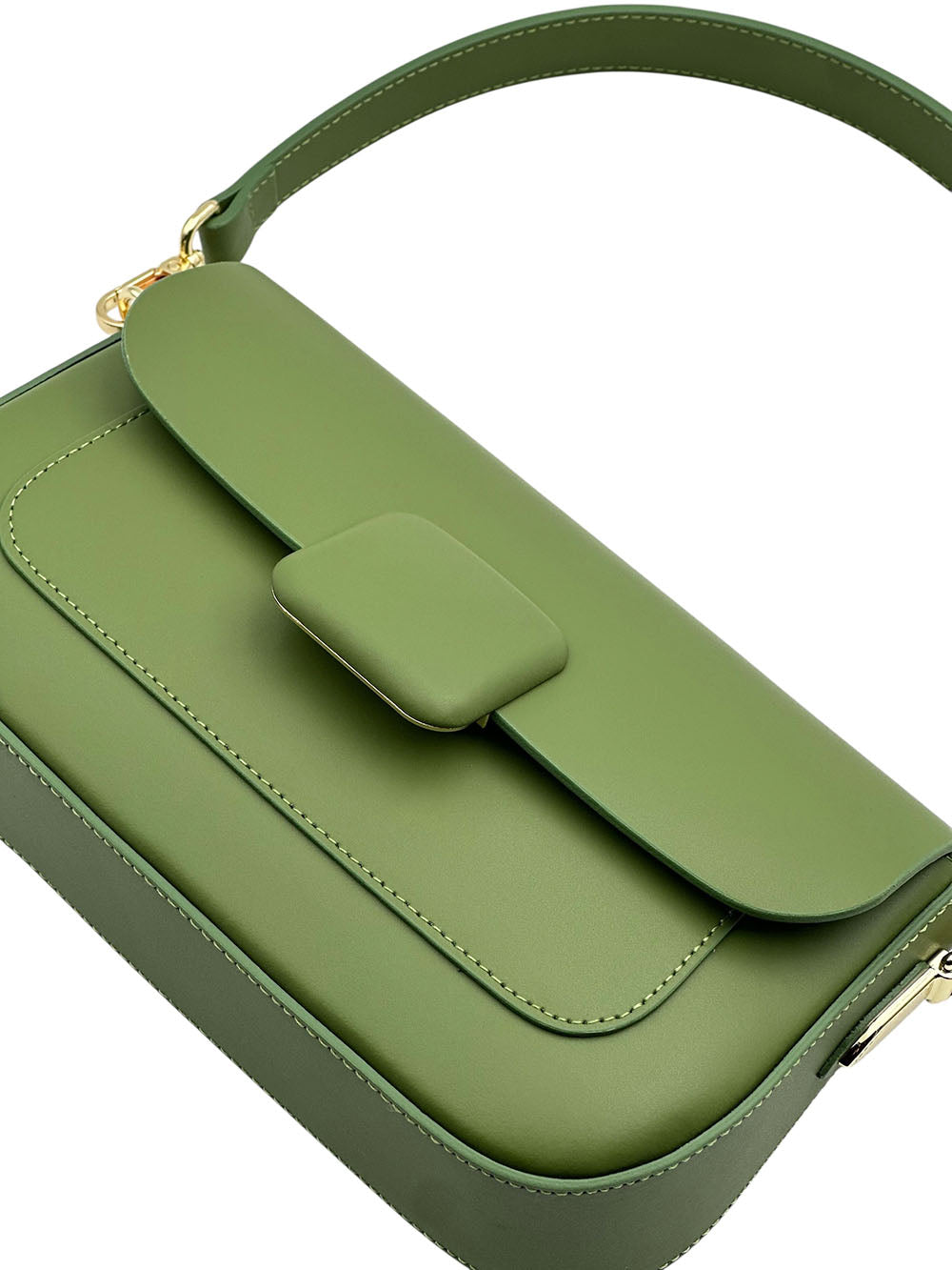 Serelia Cow Leather Shoulder and Crossbody Bag - Made In Italy