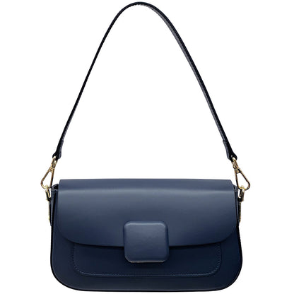 Serelia Cow Leather Shoulder and Crossbody Bag - Made In Italy