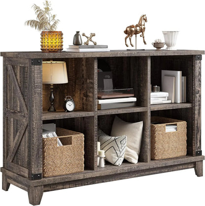 6 Cube Storage Organizer, Bookshelf with Storage, White Cube Storage Organizer, Cube Storage Shelf for Bedroom