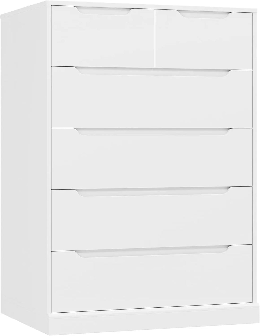 Modern 6 Drawer Dresser for Bedroom, Tall Chest of Drawers with Storage