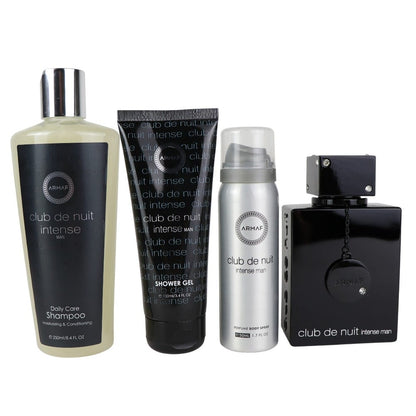 Armaf Club De Nuit Intense Man EDP Gift Set of 4 pcs. 3.4oz