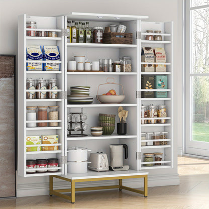 51&quot; Office Cabinet with Adjustable Shelves, Office Organization Storage Cabinet
