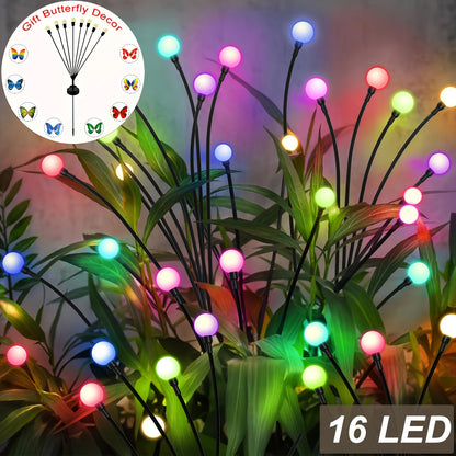6-Pack 48 LED Solar Garden Lights, Solar Swaying Light